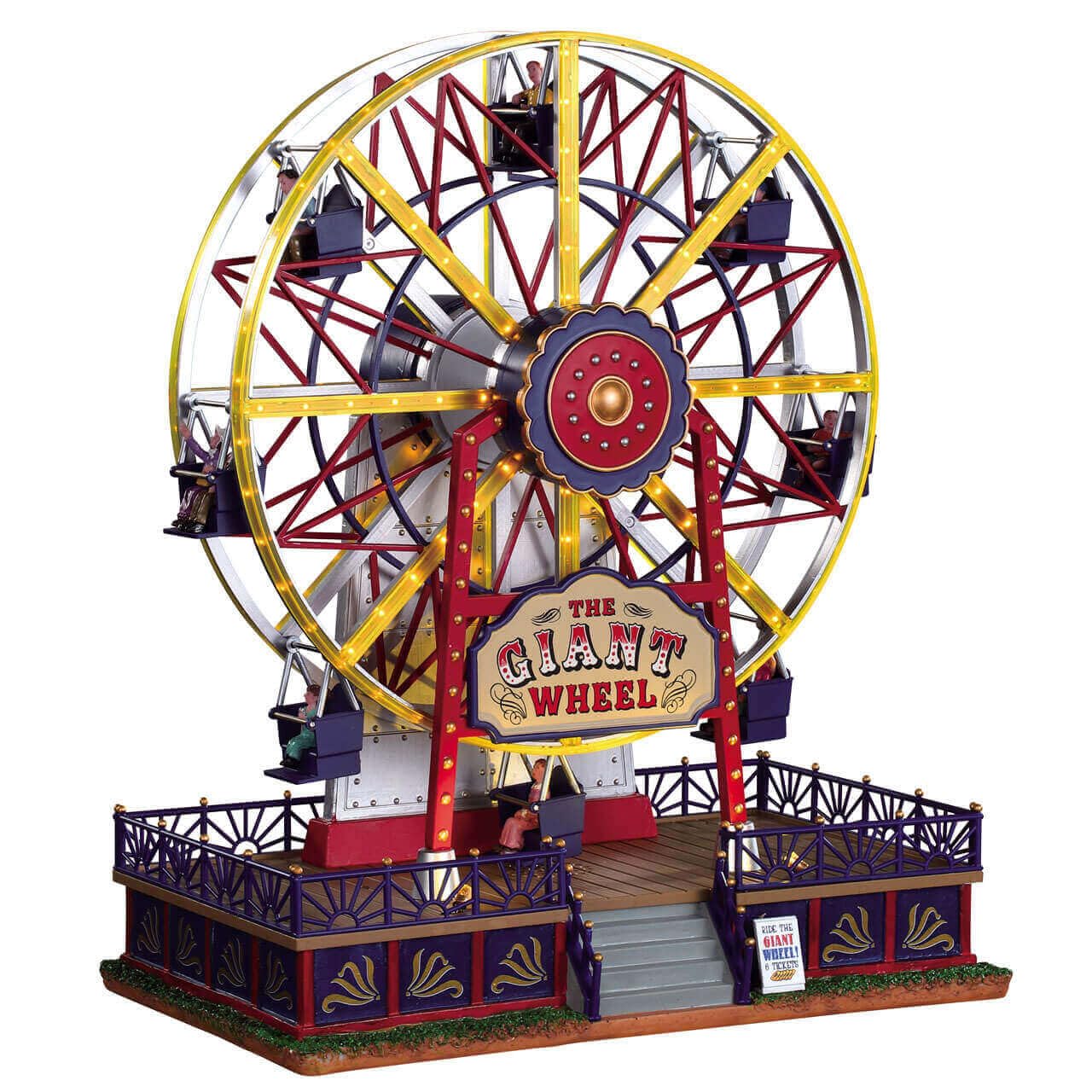Amazon.com: Lemax The Giant Wheel, with 4.5V Adaptor #94482 : Home
